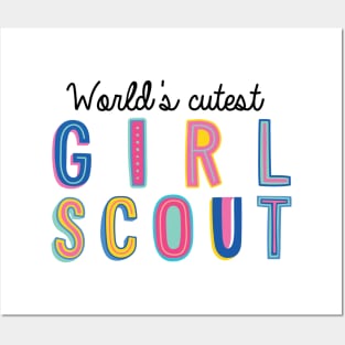 Girl Scout Gifts | World's cutest Girl Scout Posters and Art